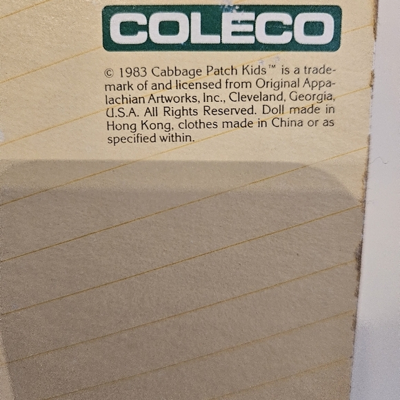 Vintage 1983 Cabbage Patch Kids Preemie Doll. Leggings Theresa. Adorable. - Picture 7 of 9